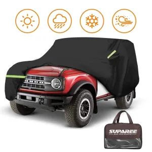 2/4 doors waterproof Cover for Ford Bronco 2021 2022 2023