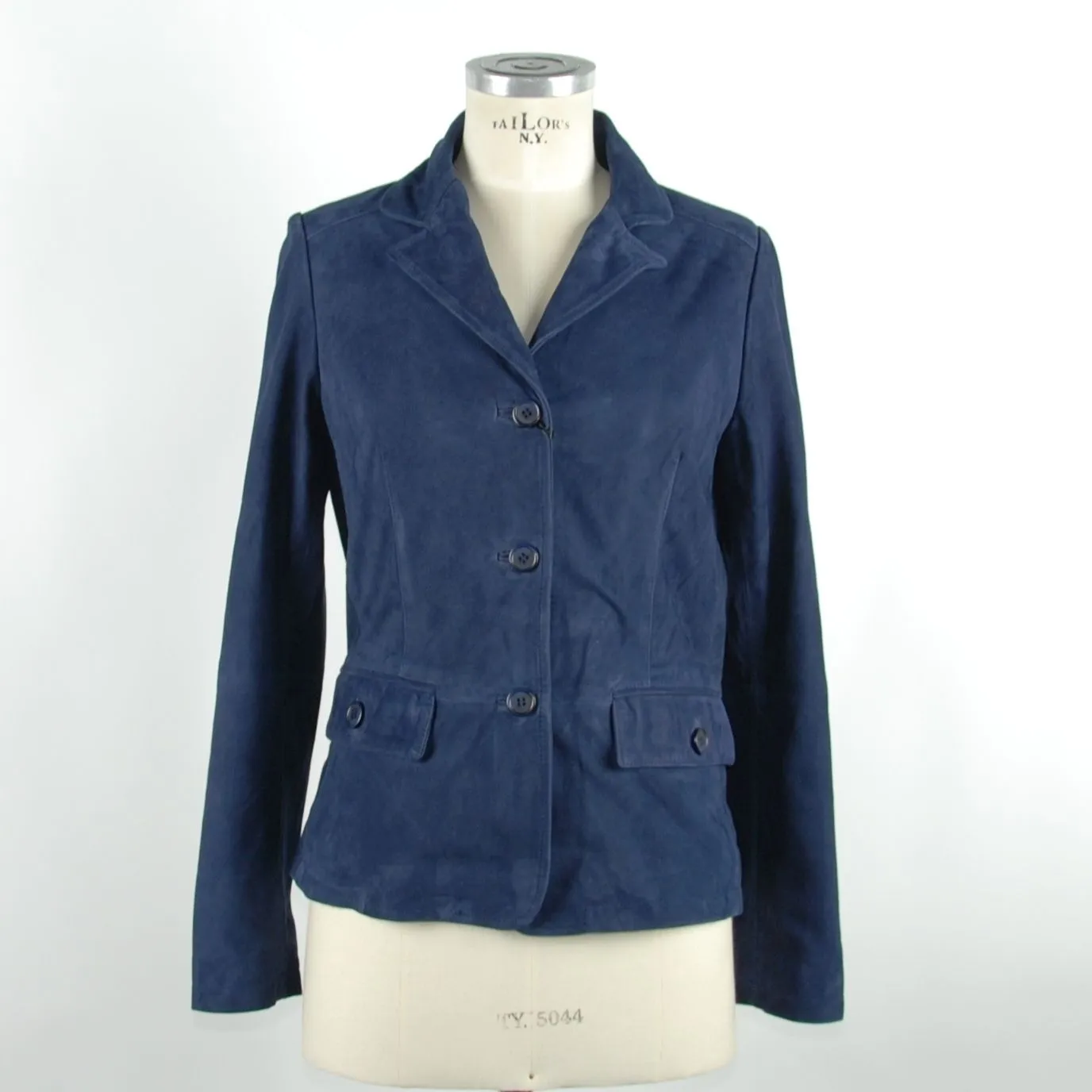 Blue Vera Leather Jackets & Coat