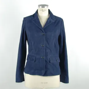 Blue Vera Leather Jackets & Coat