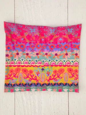 Boho Bandeau Half Pink Om Border
