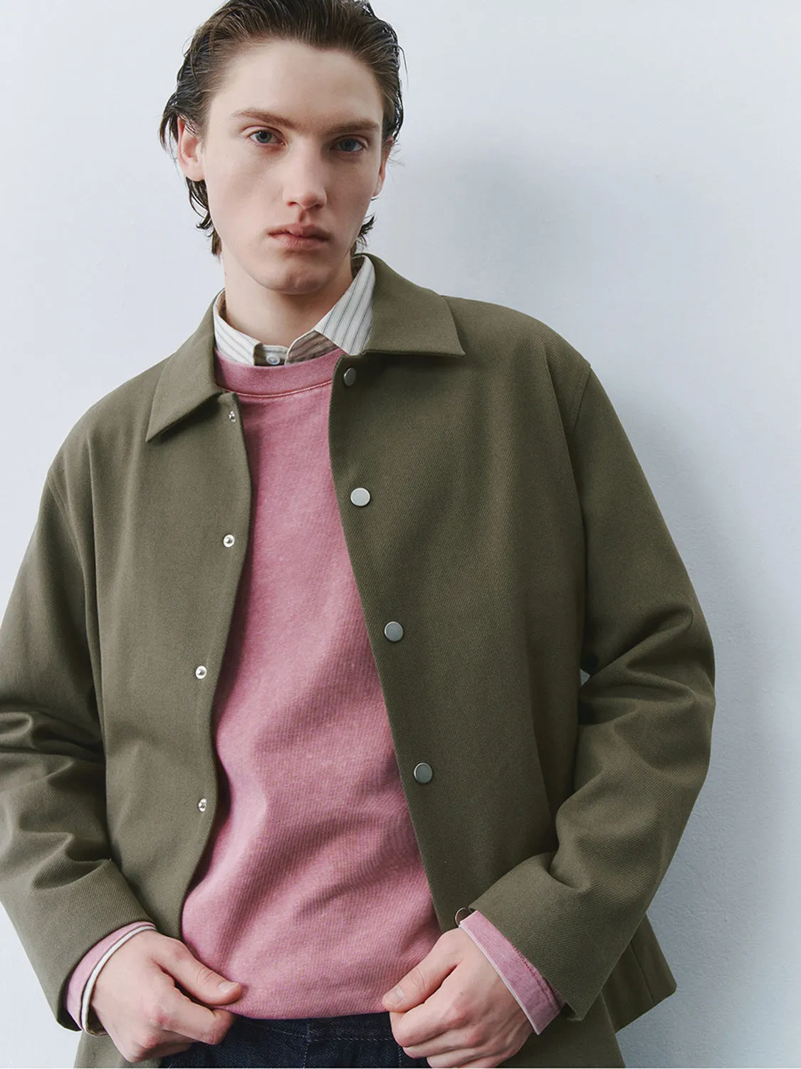 Button Up Regular Jackets
