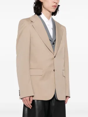 COMME DES GARCONS HOMME PLUS - Men Wide Lapel Pocket Jacket