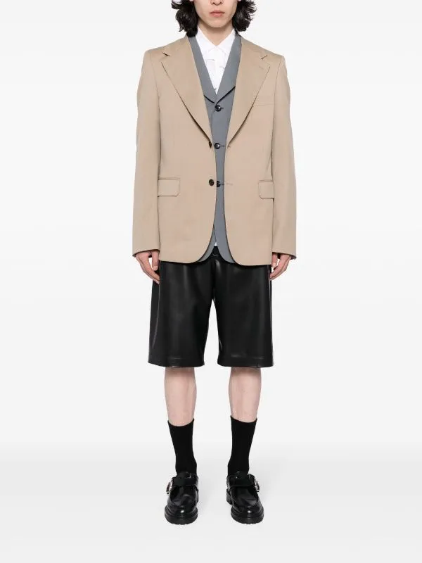 COMME DES GARCONS HOMME PLUS - Men Wide Lapel Pocket Jacket