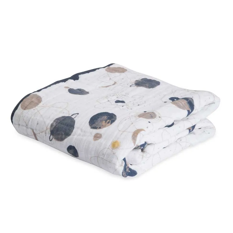 Cotton Muslin Quilt – Planetary