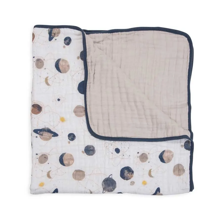 Cotton Muslin Quilt – Planetary