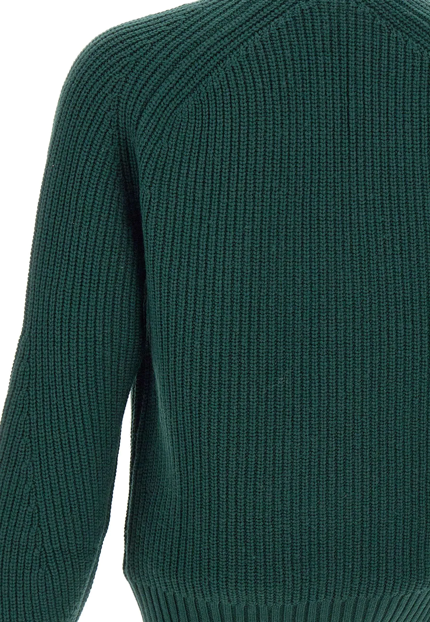 Green Wool Sweater for Men