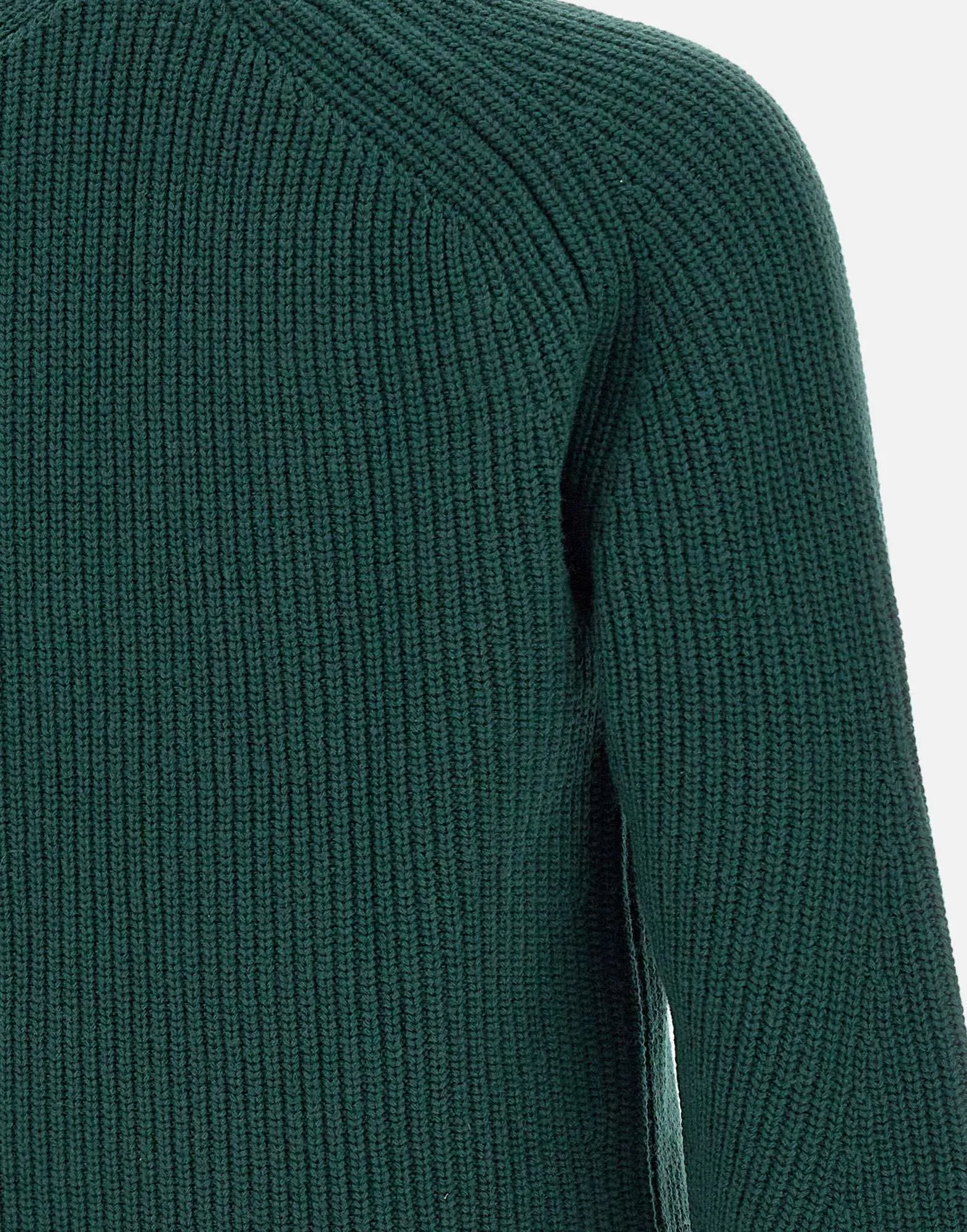 Green Wool Sweater for Men