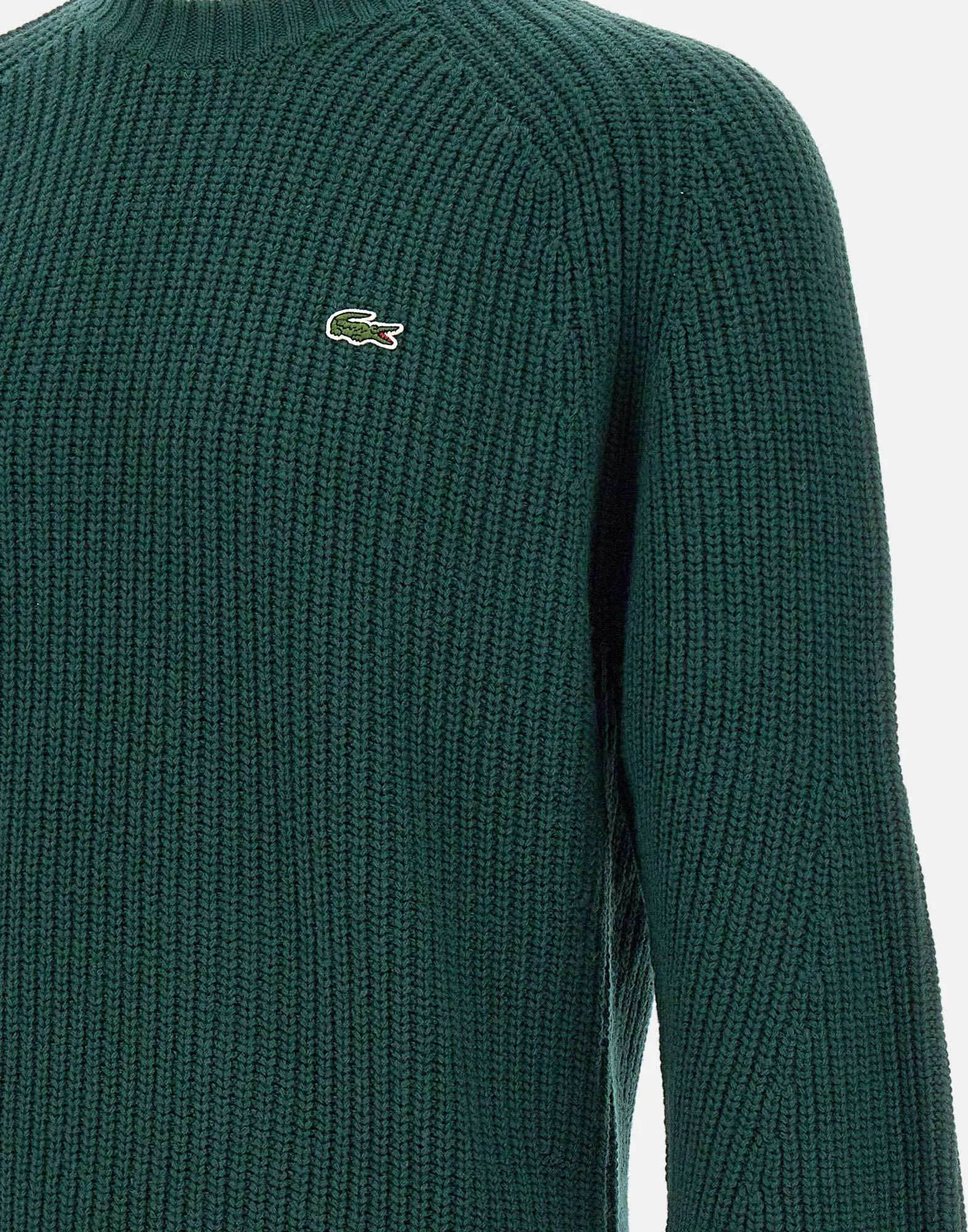 Green Wool Sweater for Men