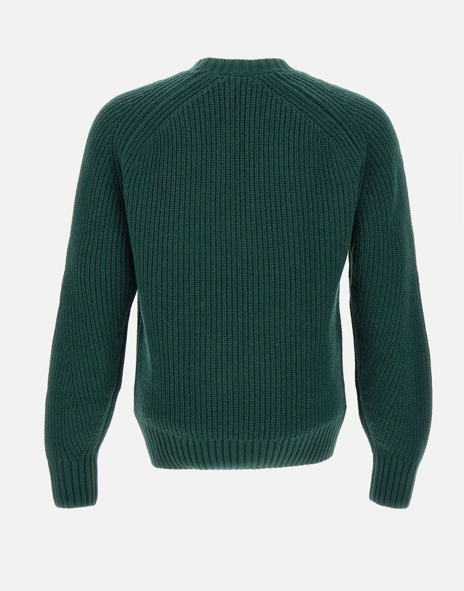 Green Wool Sweater for Men