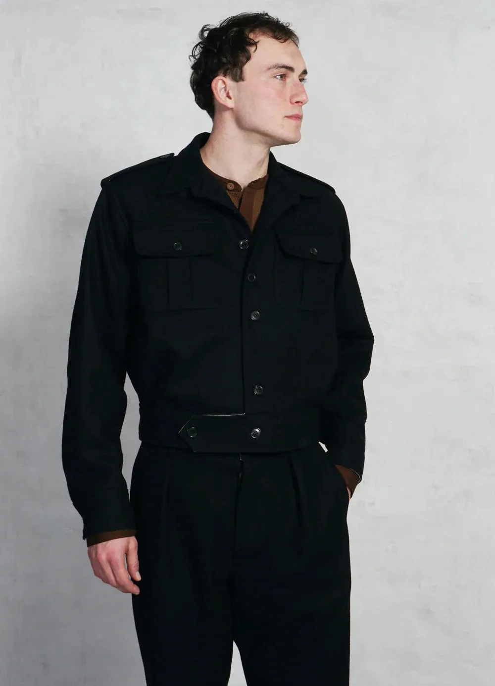 Hansen Garments, Sander, Black Wool