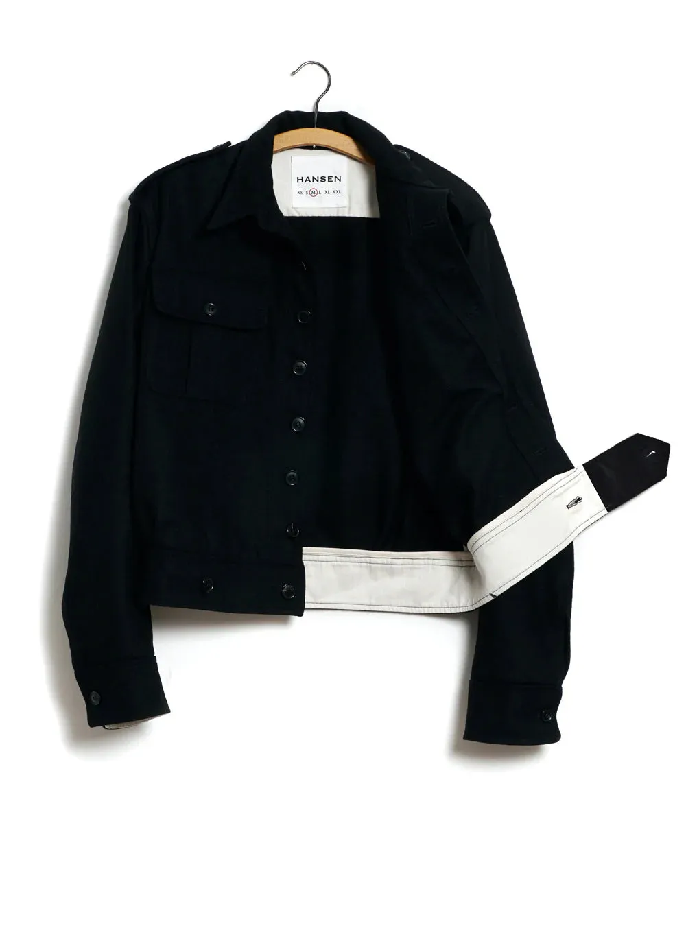 Hansen Garments, Sander, Black Wool