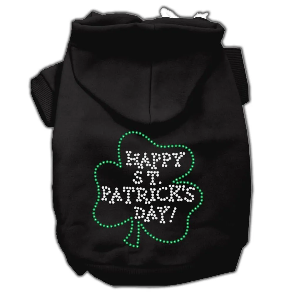 Happy St. Patrick's Day Hoodies Black XL (16)