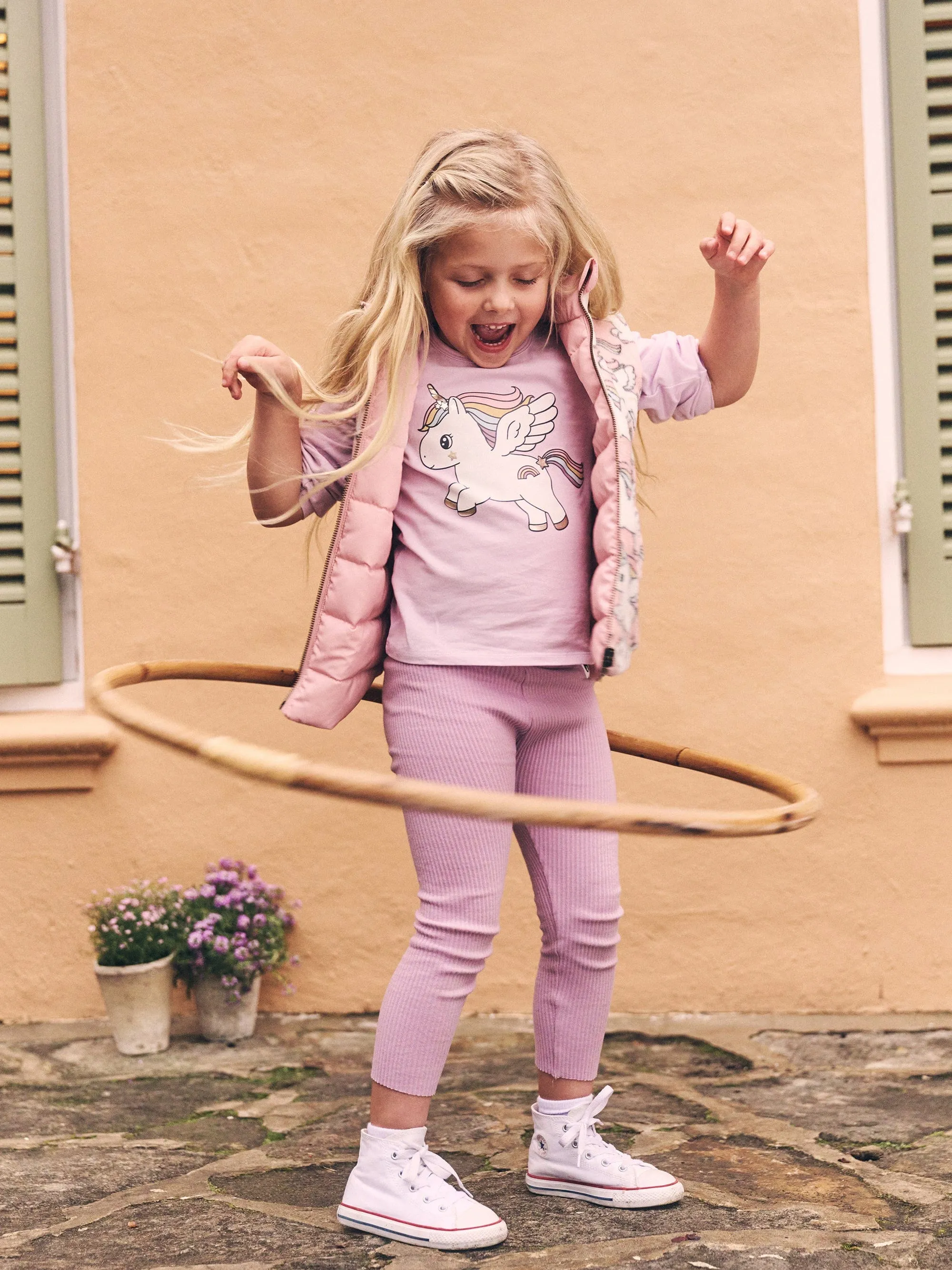 Huxbaby Magical Unicorn Reversible Fleece Vest