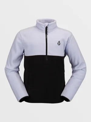 Kids Youth Polar Fleece Pullover - Lilac Ash