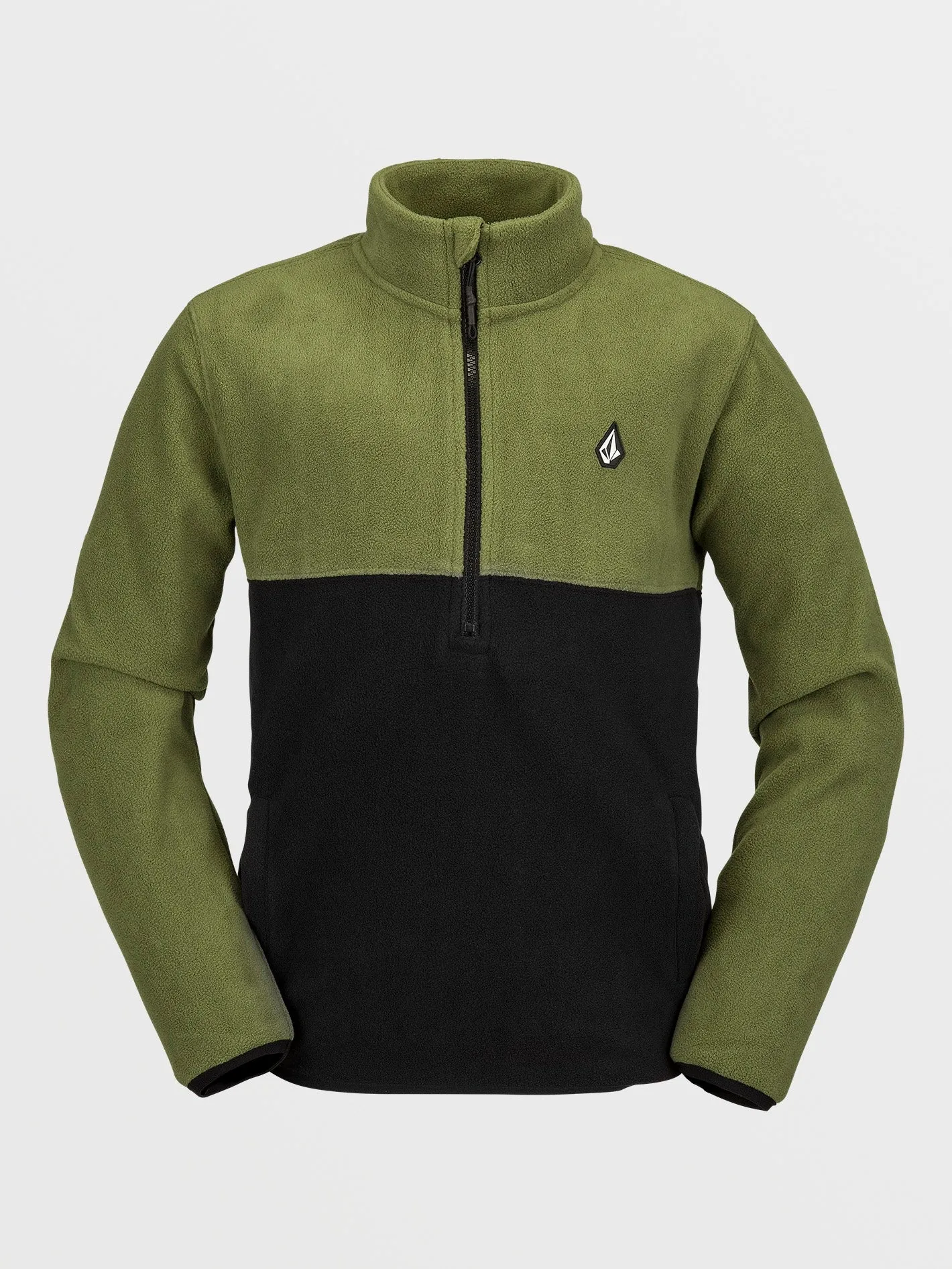 Kids Youth Polar Fleece Pullover - Military