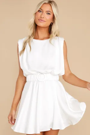 Leading With Grace White Dress