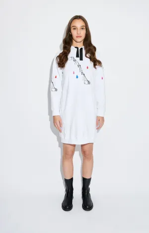 Parad Hooded Sweatshirt Dress Ski Lift