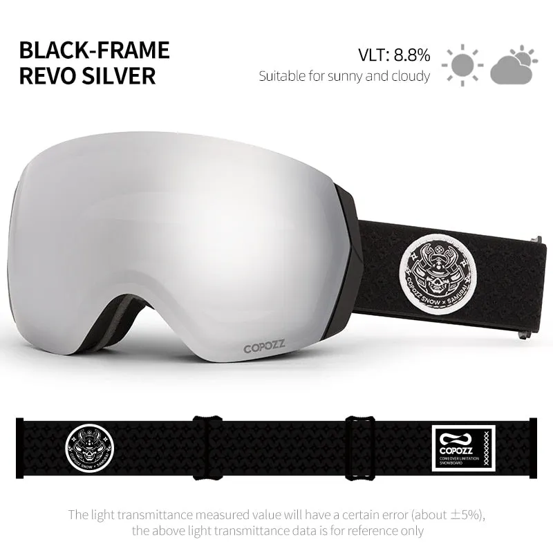 Professional Ski Goggles Double Layers Anti-fog UV400 Men Women Winter Snowmobile Eyewear Snowboard Sports Glasses