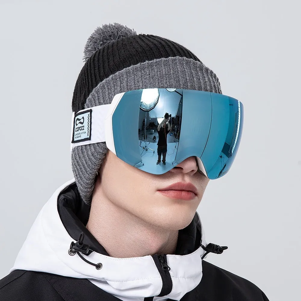 Professional Ski Goggles Double Layers Anti-fog UV400 Men Women Winter Snowmobile Eyewear Snowboard Sports Glasses