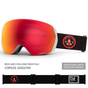Professional Ski Goggles Double Layers Anti-fog UV400 Men Women Winter Snowmobile Eyewear Snowboard Sports Glasses