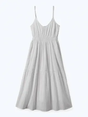 Sidney Dress: White Solid FINAL SALE