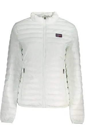 White Polyamide Jackets & Coat